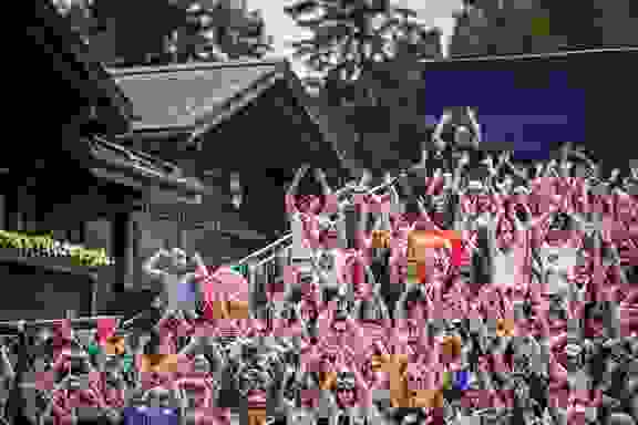 Fans Stimmung, Welle, Gstaadion