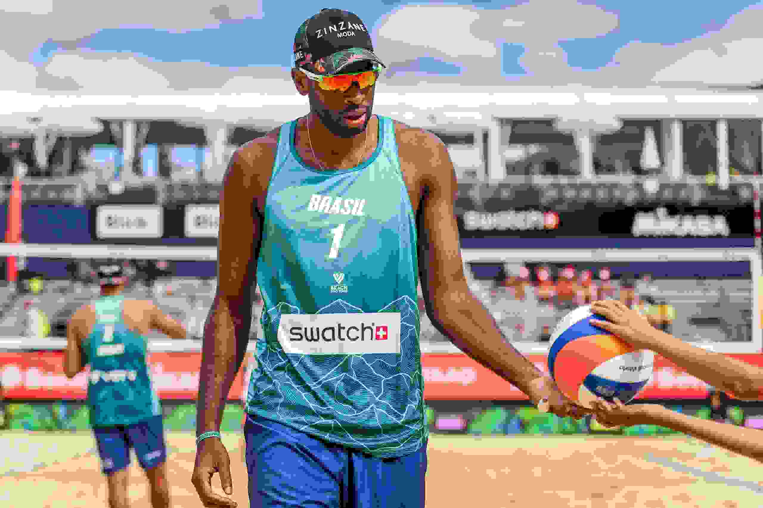 evandro, service, focus, ballkid