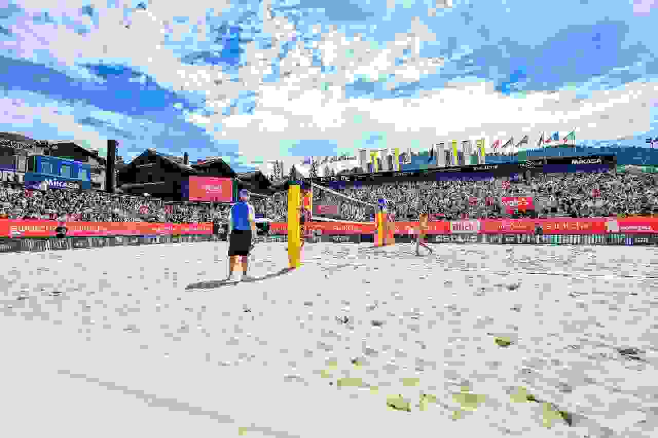 Center Court, Gstaadion, Stimmung, Action