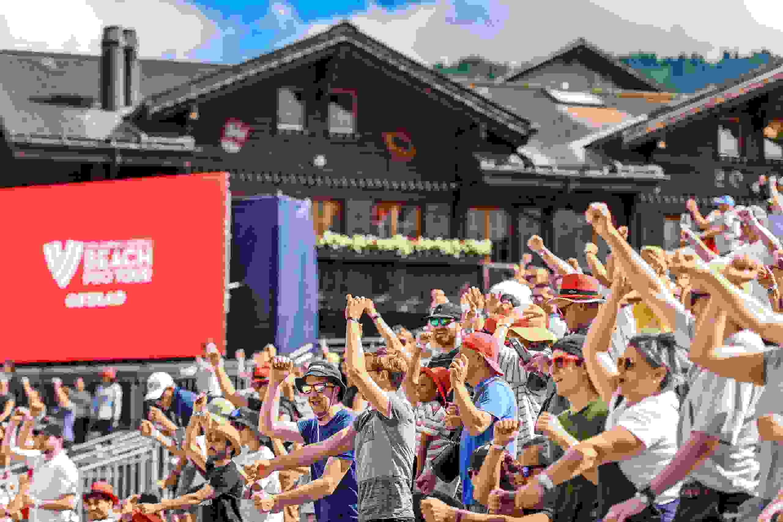 Gstaadion, Stimmung Fans, Jubel, Emotion