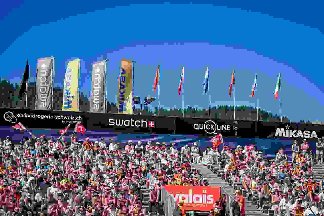 grand stand, fans atmosphere, gstaadion