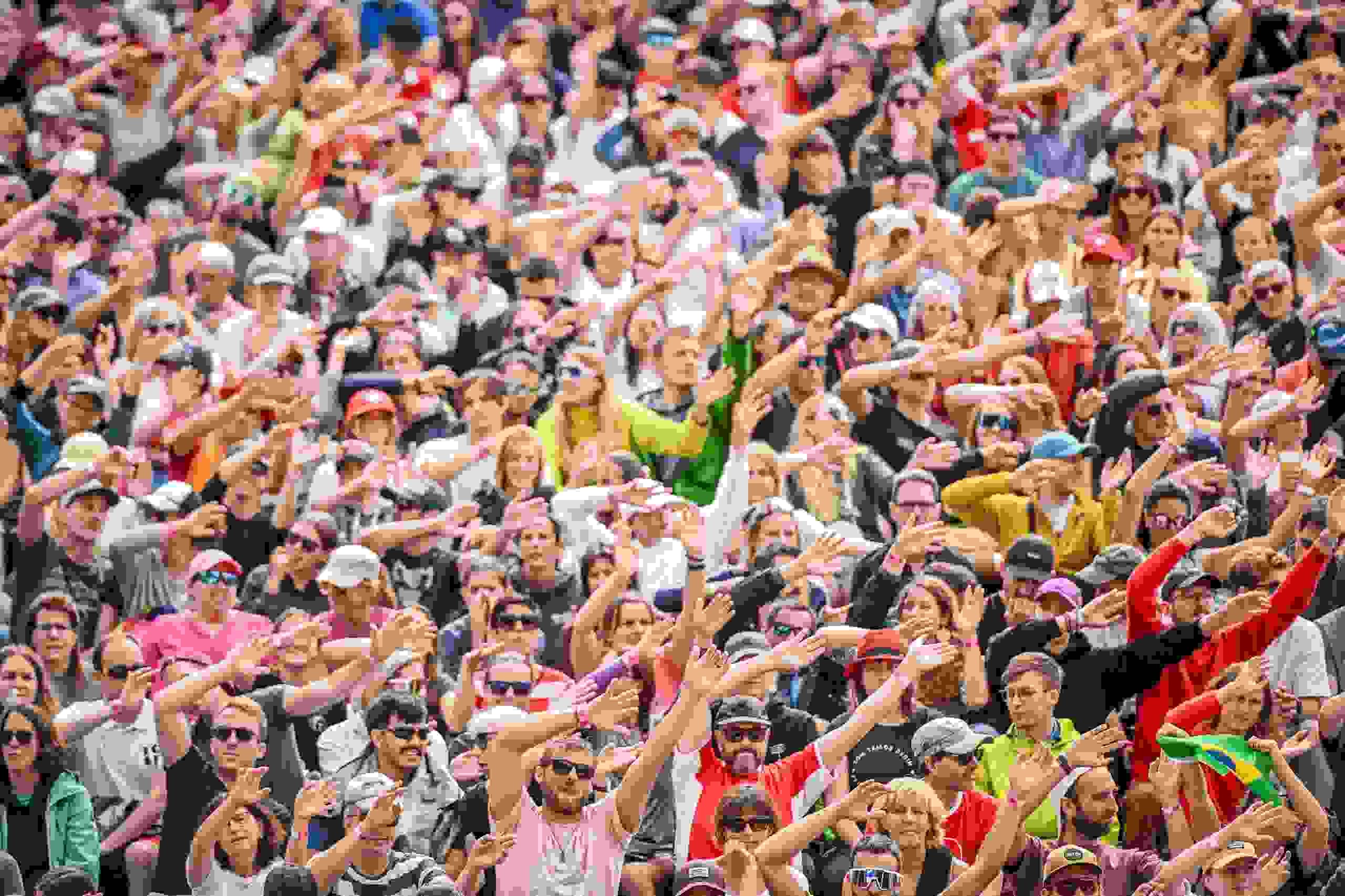 fans atmosphere, joy, la ola, cheer, left right