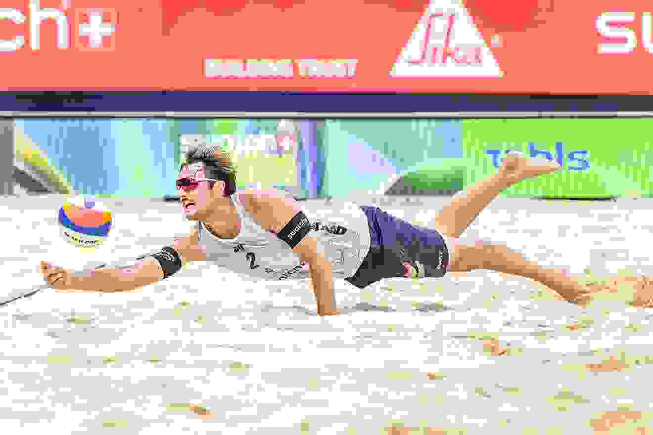Swatch Beach Pro Gstaad, Leo Dillier, Action, Dig