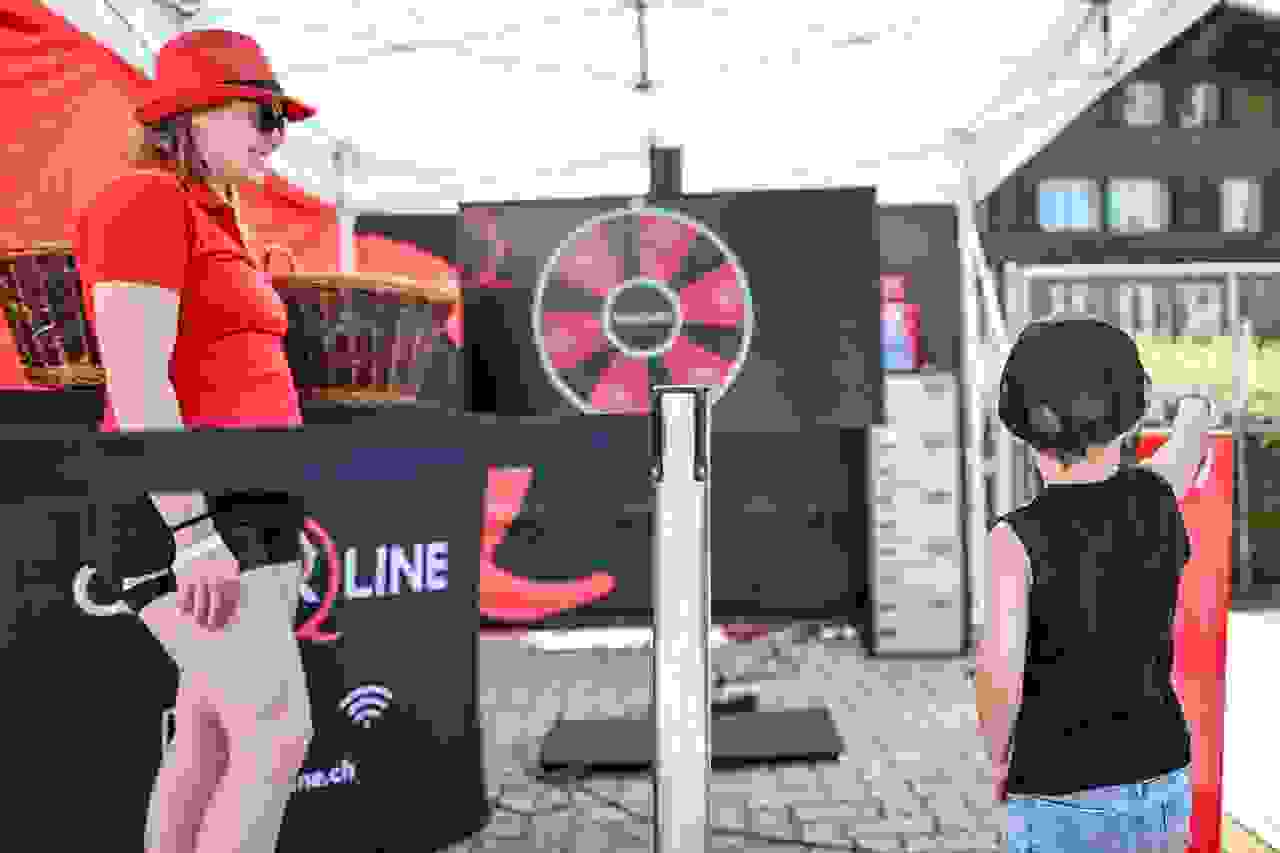 Promo, Stände, Quickline, Werbung