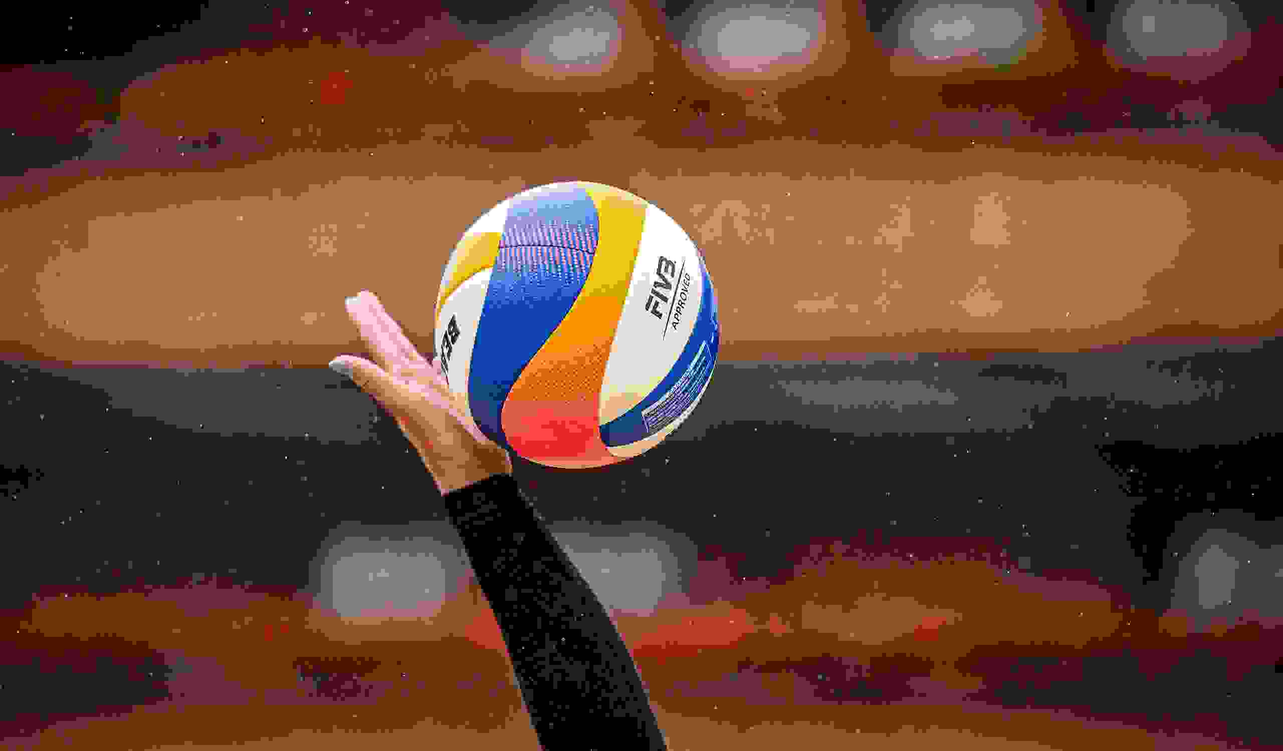Beachvolleyball, Action, Schlag