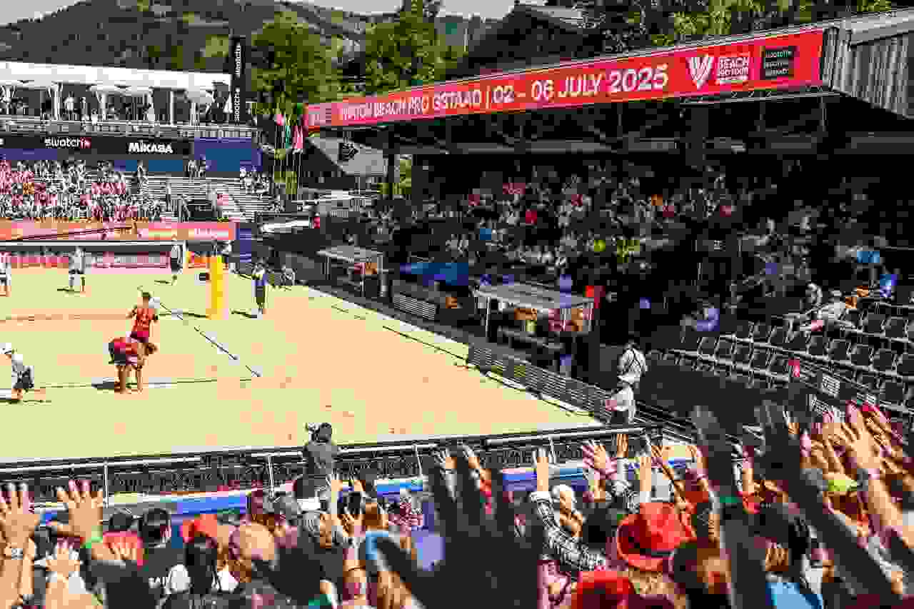covered stand, fans atmosphere, my block, gstaadion