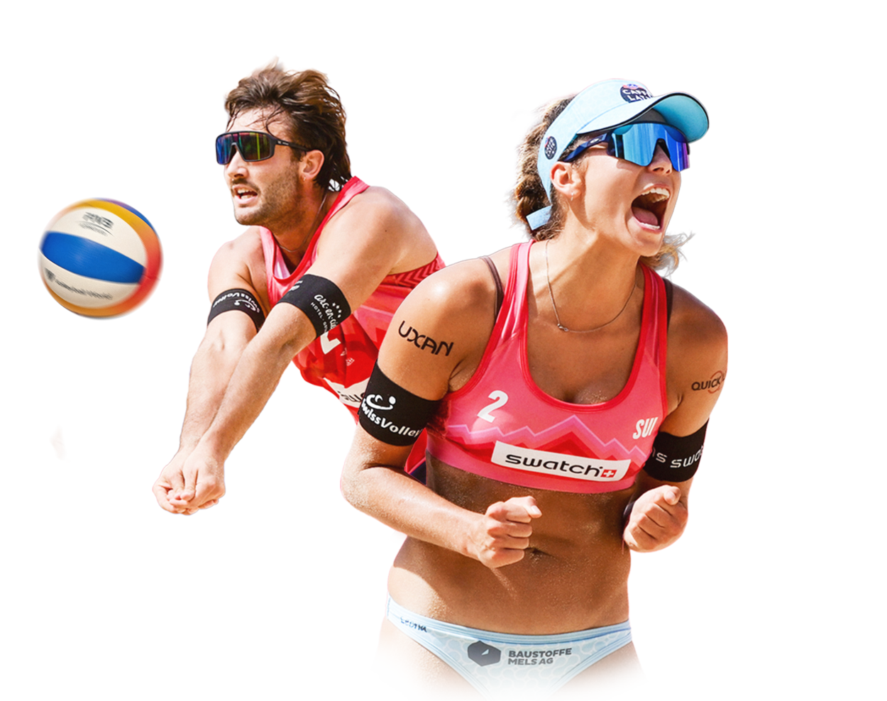 Swatch Beach Pro Gstaad, Visual 2025, Florian Breer, Tanja Hüberli