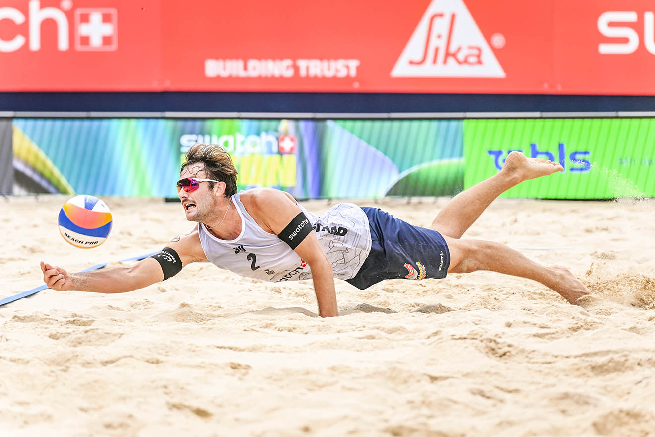 Swatch Beach Pro Gstaad, Leo Dillier, Action, Dig